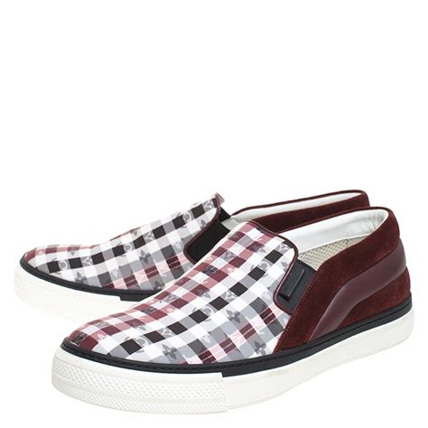 rood checkered louis vuitton sneakars